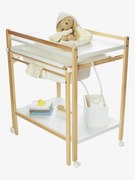 Agora -15%: Mesa de mudas com banheira integrada MagicTub VERTBAUDET natural/branco