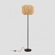 Luminária De Chão De Bambu Kapua Natural - Sklum