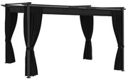 vidaXL Gazebo 4x3 m antracite