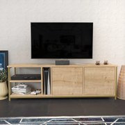 Móvel TV Primrose – Carvalho Dourado – 160 cm x 35,3 cm x 50,8 cm