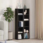 vidaXL Armários para CD 2 pcs 21x16x93,5 cm carvalho preto