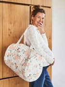 Agora -15%: Saco muda-fraldas Baby Roll, em gaze de algodão branco medio estampado