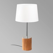 Candeeiro de Mesa Magnesia – Prateado – 28 cm de Diâmetro x 57 cm de A