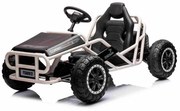 Carro elétrico para crianças rodas SPORT-CART 24 V EVA macias, assento em couro sintético, rodas Smooth Drift, motor de 2 x 50 Watt, bateria de 24 V,