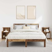vidaXL Armário de Cabeceira 2 pcs Madeira antiga 40 x 35 x 60 cm