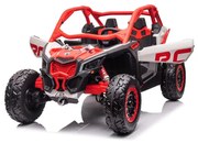 BUGGY MAVERICK UTV  XL 24V MP4 CARRO ELÉTRICO INFANTIL 2 LUGARES VERMELHO