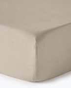 Lençol em linho lavado com elástico Airy