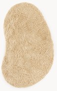 Tapete de pelo comprido com forma orgânica Tully