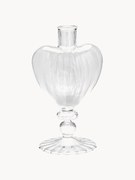 Castiçal em vidro borosilicato artesanal Clair Parfum