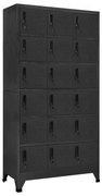 vidaXL Cacifo 90x40x180 cm aço antracite