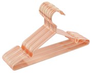 Cabides rose gold para roupas infantis em arame robusto | SONGMICS | 35 x 19,5 x 0,3 cm | dourado | CRI45R-20.