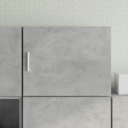 vidaXL Armário parede 50x42,5x40 cm derivados madeira cinzento sonoma