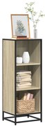 vidaXL Estante 40x35x107,5 cm contraplacado cor carvalho sonoma