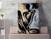 Pintura Decorativa em Tela WY210 – Multicolor – 50 x 70 cm