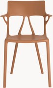 Cadeiras de jardim A. I. com braços, conjunto de 2