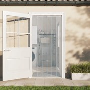 vidaXL Cortina de porta 300 mm x 2,6 mm 10 m PVC transparente