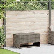 vidaXL Caixa para almofadões de exterior 100x55x55,5 cm vime PE