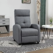 Poltrona Relax Reclinável até 155° Poltrona Reclinável Manual Estofado