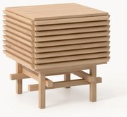 Mesa de cabeceira em madeira de carvalho Pierce