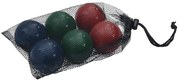 vidaXL Conjunto bolas de boccia 8 pcs c/ saco transporte pinho maciço