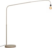 Candeeiro de pé exterior bege com base bege IP44 - Arc