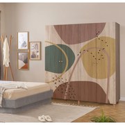 Roupeiro Loni – Sonomo – 180 cm x 192 cm x 52 cm