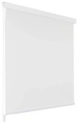 Estore de rolo para o duche 100x240 cm branco