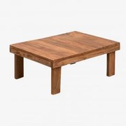 Rectangular Coffee Table 60x45 Cm In Recycled Wood Devid Madeira Reciclada - Sklum