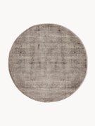Tapete redondo em viscose artesanal Jane