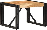 vidaXL Mesa de centro 50x50x35 cm madeira de acácia maciça