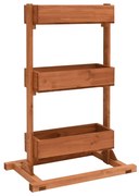 vidaXL Floreira 52x30x78 cm madeira de abeto