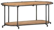vidaXL Móvel de TV 100x42x40 cm madeira de acácia maciça