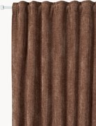 Cortinas opacas com multi-banda Lasha, conjunto de 2, L 135 cm