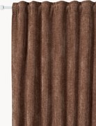 Cortinas opacas multi-banda Lasha, conjunto de 2, L 135 cm
