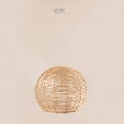 Candeeiro De Teto Em Rattan Alpe Natural - Sklum