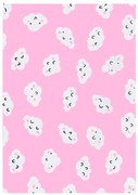 vidaXL Tapete estampado 80x150 cm tecido multicor