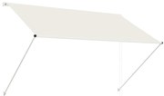 Toldo retrátil 200x150 cm creme