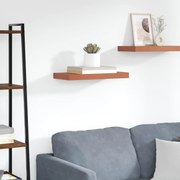 vidaXL Prateleira de Parede Vermelho 50 x 23 x 4 cm Madeira processada