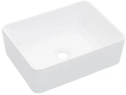 Lavatório 40x30x13 cm cerâmica branco