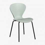 Stackable Dining Chair Uit Negro & Polipropileno Tropa & Polipropileno - Sklum