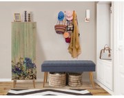 Conjunto de Mobiliário de Entrada Filinta – Sonomo Azul Escuro – Sapat