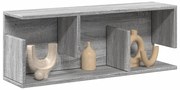 vidaXL Armário de parede 80x20x30 cm deriv. madeira cinzento sonoma