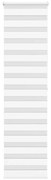 vidaXL Cortina de zebra 65x200 cm largura do tecido 60,9 cm poliéster