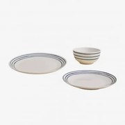 Conjunto De Louça De Porcelana Nova Isolda Com 12 Peças Branco - Sklum