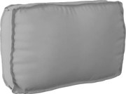 vidaXL Almofada Cinzeto 70 x 40 x 12 cm Tecido Oxford