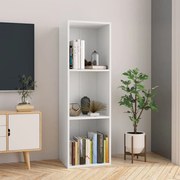 vidaXL Estante/móvel de TV 36x30x114 cm derivados de madeira branco
