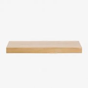 Conjunto De Móvel De Casa De Banho Suspenso Em Madeira De Teca Venetian Madeira De Teca Clara & Sem Lavatório & ↔︎ 80 Cm - Sklum