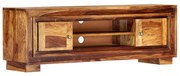 vidaXL Móvel de TV 118x30x40 cm madeira de acácia maciça