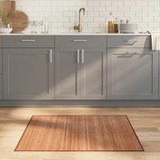 vidaXL Tapete retangular 80x100 cm bambu cor natural