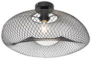 Candeeiro de teto moderno preto - Zora Moderno